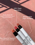 Lippenstift Glossy Nude - Coral